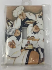 Single Toggle Light Switch Plate Cover Restaurant Chef Baker 