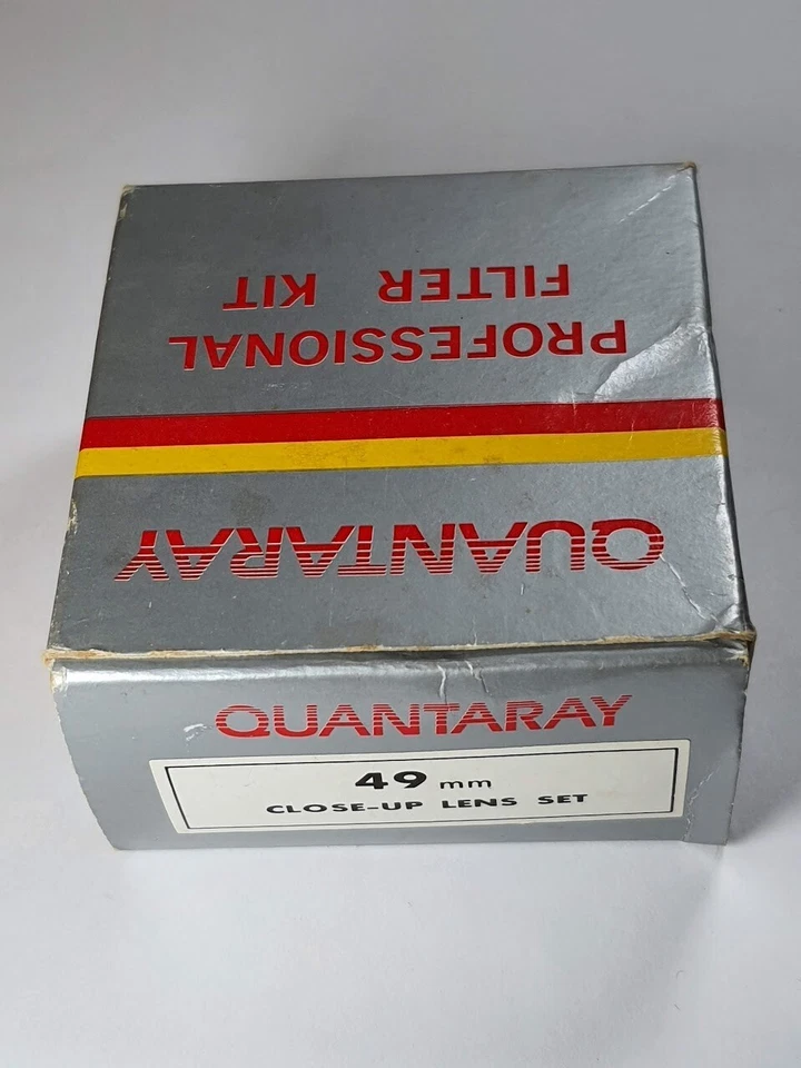 49mm Close-Up Lens Set +1 +2 +4 Glass Lens Filter Japan 49 mm E-49 E49 Quantaray - Image 3 of 4