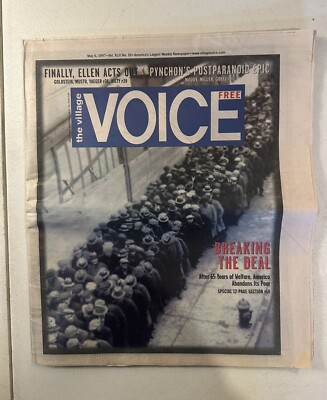 1997 May 6th The Village Voice Newspaper,  (B39)