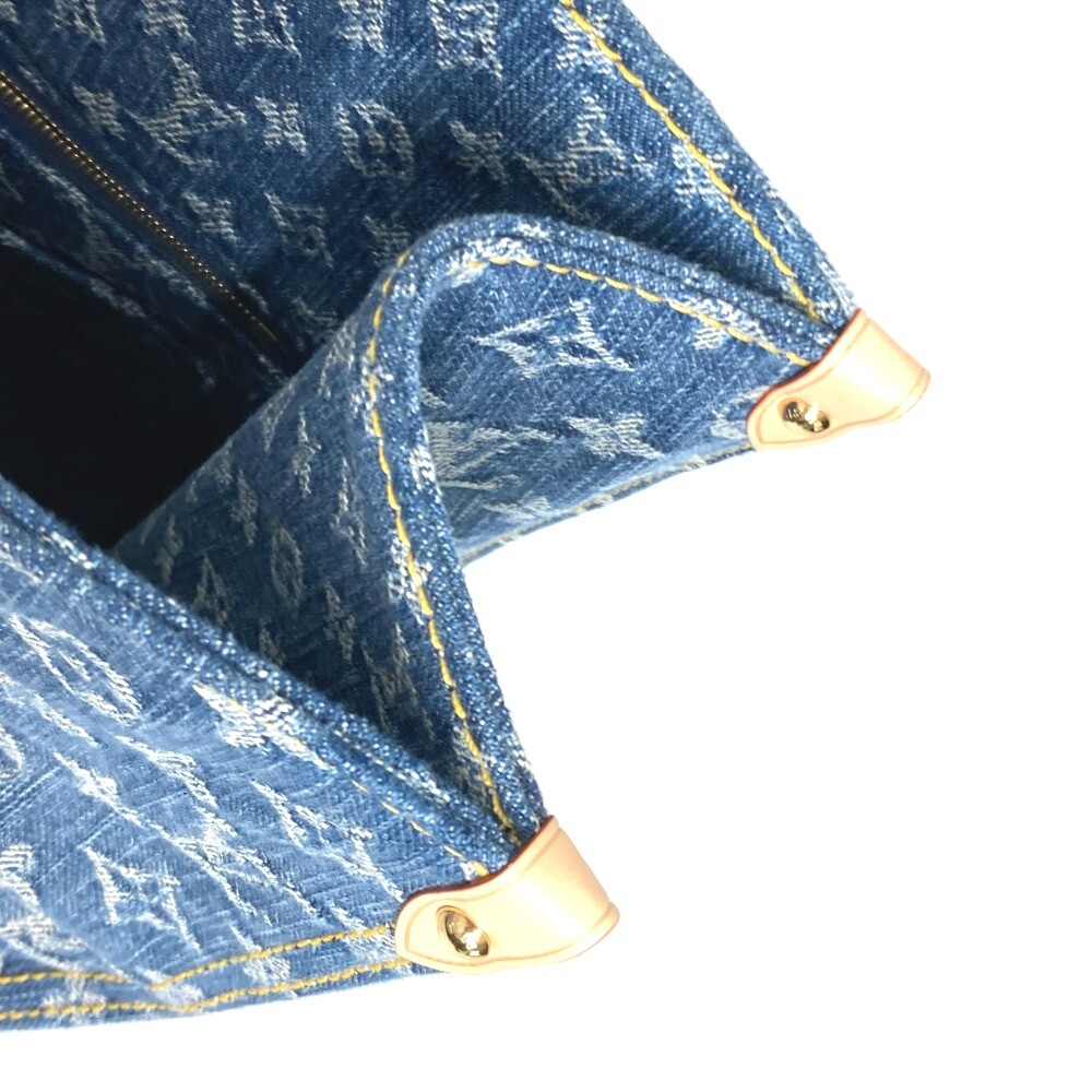 LOUIS VUITTON M46871 New LV Remix Monogram Denim On the Go