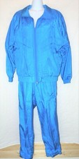 VINTAGE LAVON AQUA 2 PIECE TRACK SUIT SIZE M