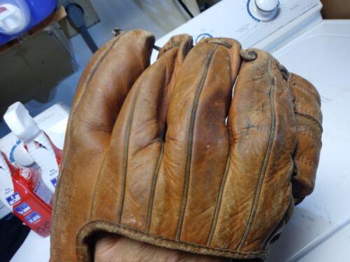 VTG Antique MacGregor G117 Autorgraph Model Gus Bell Baseball Glove RHT Made USA - Picture 2 of 11
