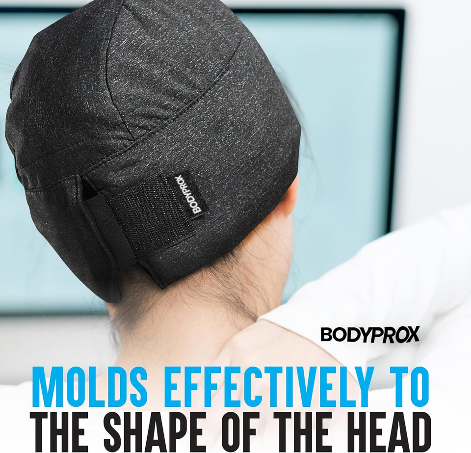 Migraine Relief Ice Pack Hat, Head Gel Ice Cap for Tension Headache