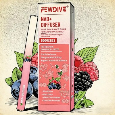 Fewdive- New Signature Scent | Premium Herbal Diffuser Fresh Breath