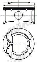 Piston NÜRAL pour corriger la perte de compression OE 11257589348