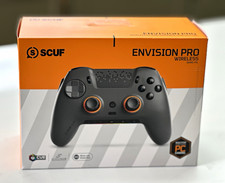 SCUF Envision Pro Wireless PC Gaming Controller - Black/Orange Version 1