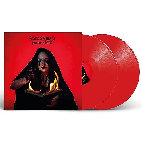 Black Sabbath - Lausanne 1970 Red Vinyl 2LP - Vinyl Record Dlp - G1398Z-image