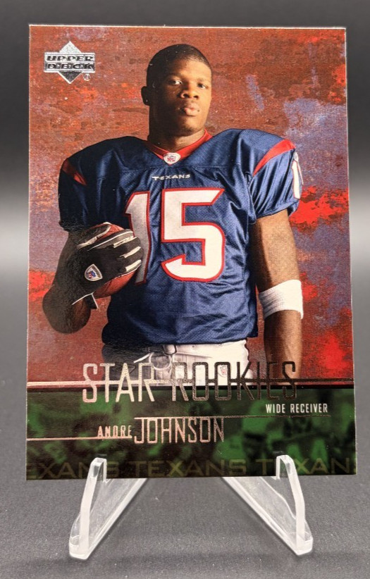 2003 Upper Deck Andre Johnson Star RC Rookies #253 Houston Texans HOF