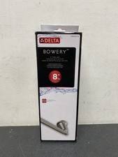 Delta 74808-KS Bowery 8" Towel Bar - Black Stainless