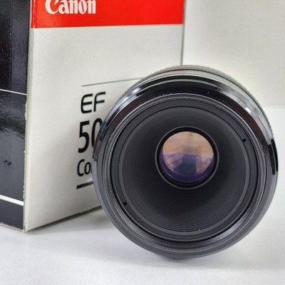 Canon Compact Macro Lens EF 50mm F/2.5 EF (298877) Japan READ | eBay