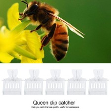 5Pcs Plastic Queen Bee Catcher Clip Durable Catching Tool for Beekeeping WT