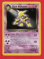 Dark Alakazam 18/82 1st Team Rocket Set