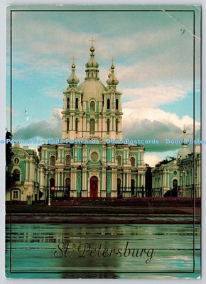 L354517 St Petersburg Smolny Cathedral Paperitaide Cards Vladimir Ivanov 1995
