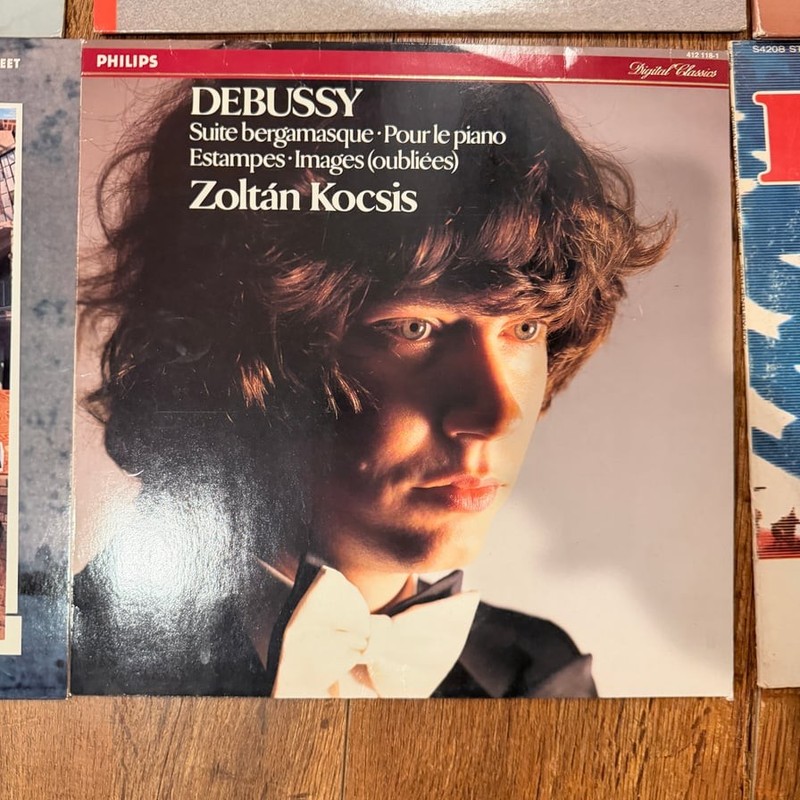 Debussy Suite Bergamasque Estampes Zoltan Kocsis Philips LP 412 118-1