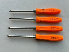 Snap-on Tools Usa Usedorange 4pc Mini Hard Grip Combo Screwdriver Set Sddx40ao Snap-on Tools Usa Usedorange 4pc Mini Hard Grip Combo Screwdriver Set Sddx40ao