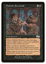 Diabolic Servitude #130 (LP) Urza's Saga USG Magic MTG