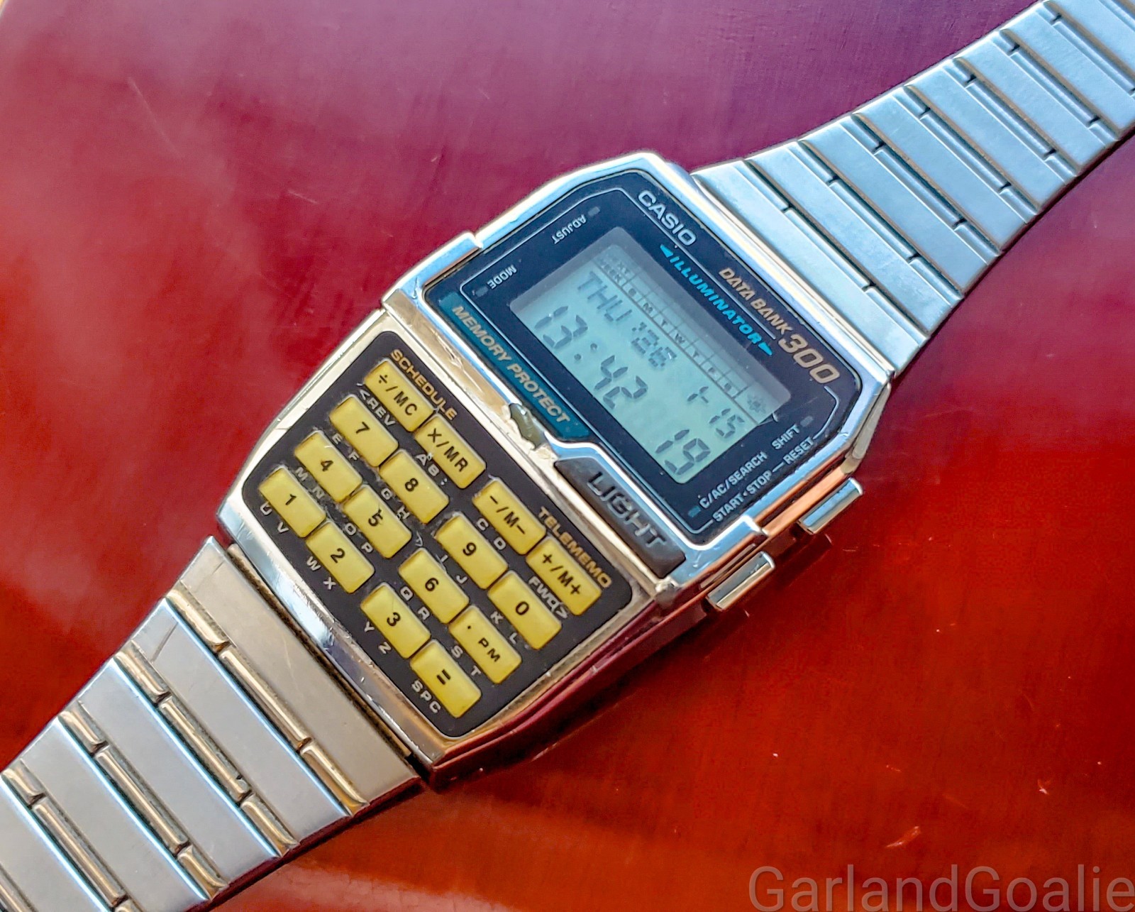 Functional! Full 1478 DataBank Lume Casio Rare 3000 Vintage DBC Keyboard Fully - vintagewatches.pk