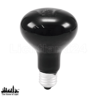 E27 - Deko UV / Schwarzlicht Effekt Lampe R80 Reflektor 75W GlüHlampe Omnilux