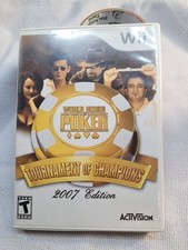 World Series of Poker: Tournament of Champions - Nintendo Wii CIB 