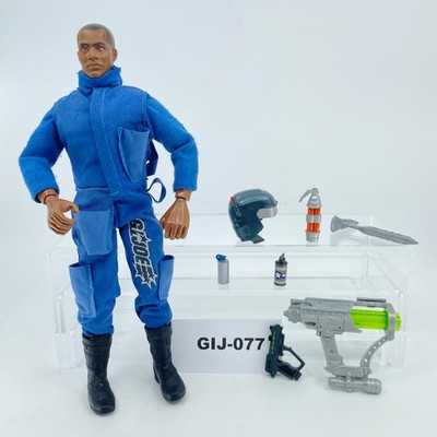 077 GI Joe 12 inch Blue Jumpsuit 1:6 Action Figure with