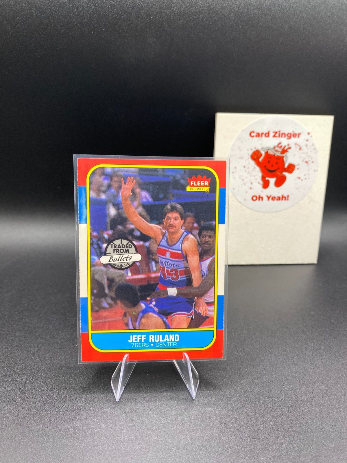 1986-87 Fleer Basketball - Jeff Ruland #96