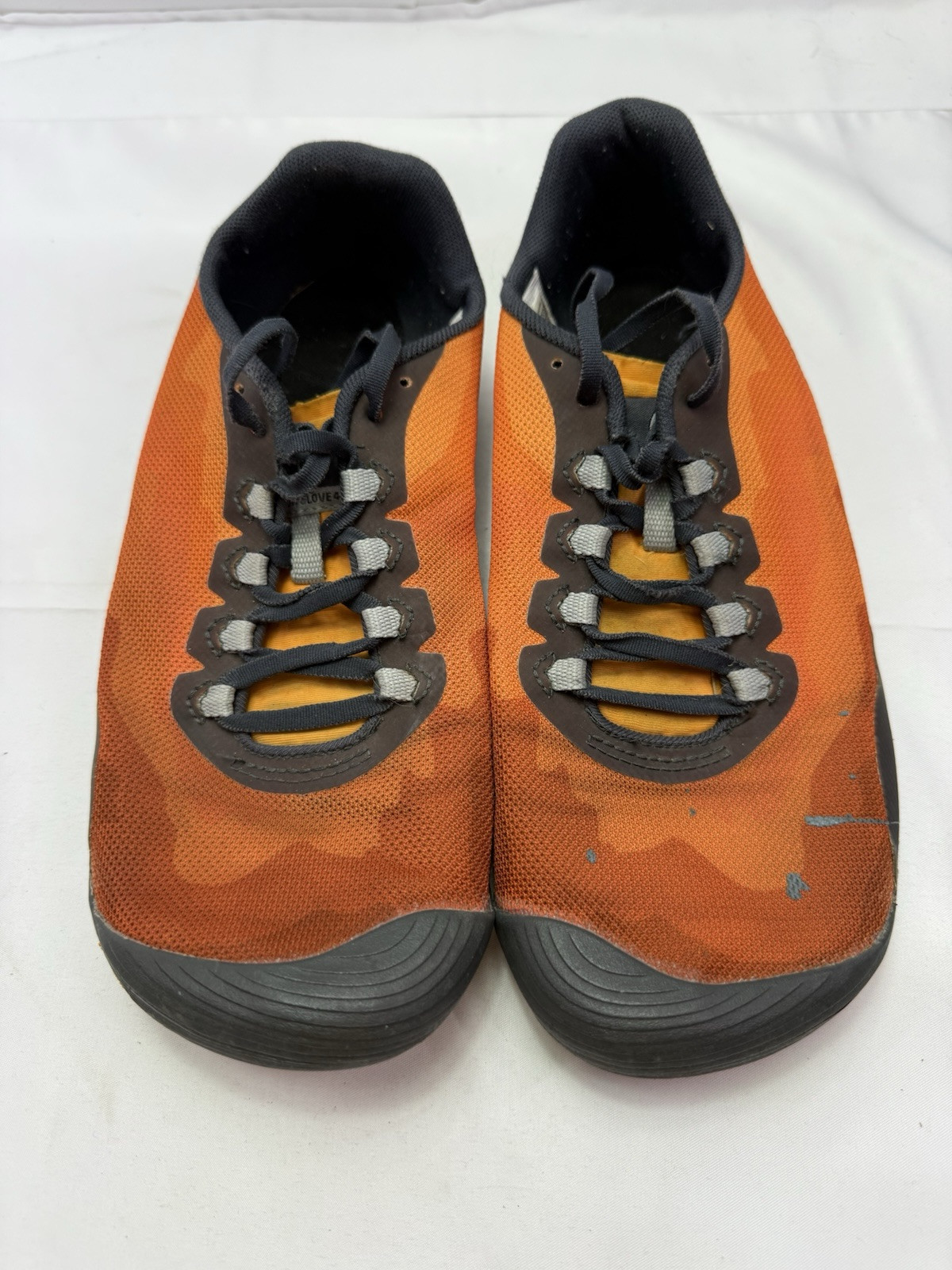 Merrell Vapor Glove 4 scarpe da trail running arancione nero donna 10 piedi nudi