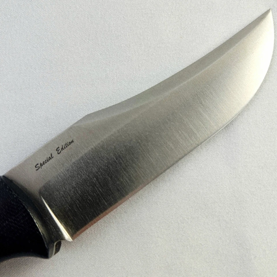 Bark River Knives Fox River Ext 2 LT Hunter CPM 3V- 黑色帆布 Micarta - 全新 — 第 4/4 张图片