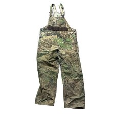 Vintage Camo Overalls Realtree Hunting Bib Men's Large, Cabela's Made in USA