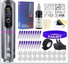 Mast Archer2 Wireless Tattoo Gun Rotary Pen Kit, Brushless Motor by Mcore