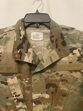 US Army Women s OCP Combat Jacket Multicam Uniform Coat 36 Long