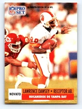 1991 Pro Set Spanish #795 Lawrence Dawsey Fresh Break EX-EXMINT