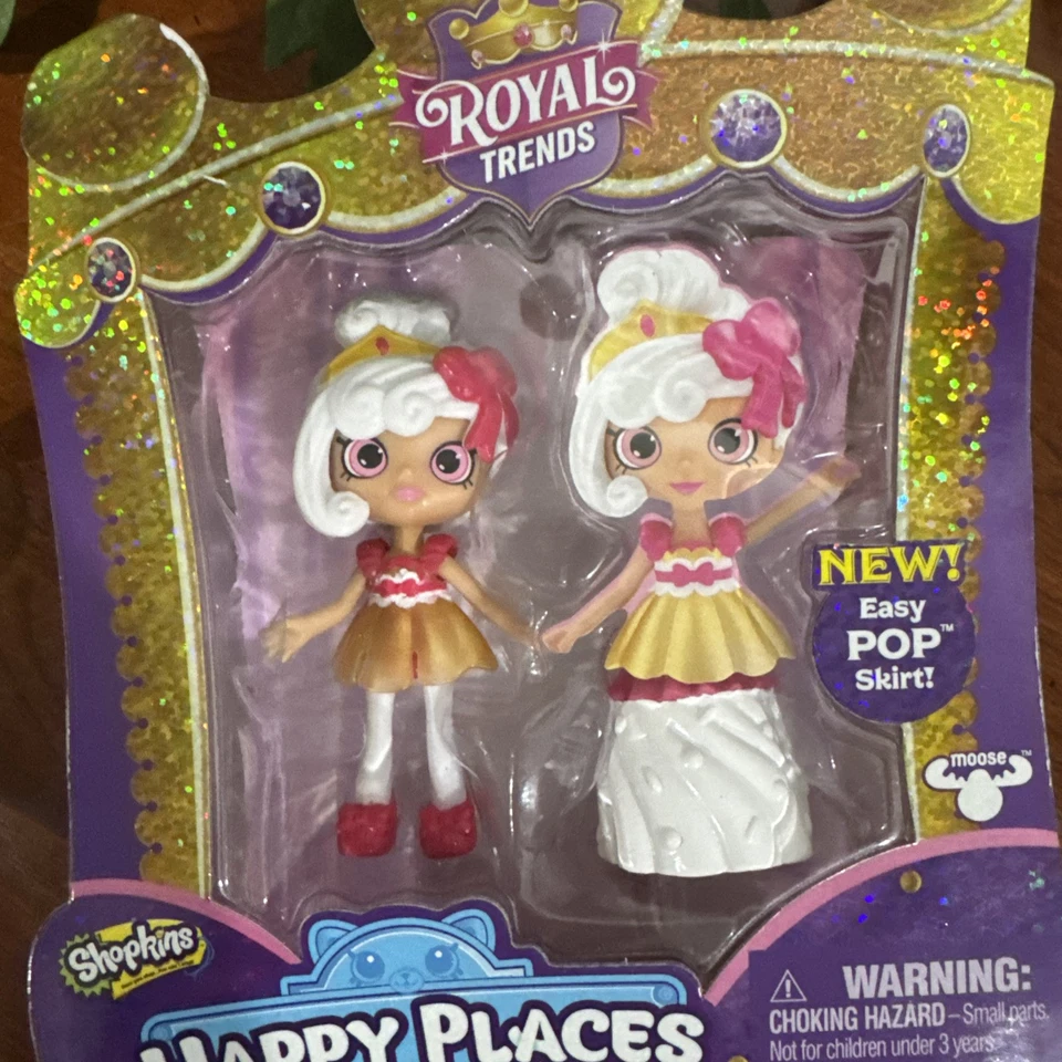 Acessório Pop Shopkins Happy Places Cupcake Queenie Royal Trends / Novo na embalagem  - Imagem 4 de 4