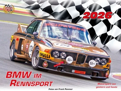 MOTORSPORT-BILD-VERLAG BMW im Rennsport Kalender 2026 M3 E92 M4 GT3 M4 GT3 Evo M6 GT
