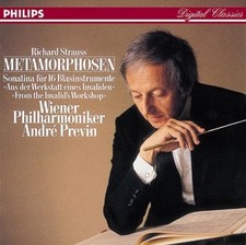 RICHARD STRAUSS ANDRE PREVIN - Strauss: Metamorphosen / Sonatina No. 1 - CD
