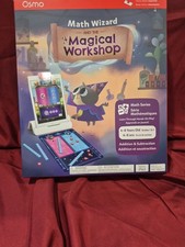New Osmo Magical Workshop Math Wizard for iPad and Fire Tablets. Ages 6-8.