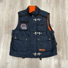 RARE Vintage 90s 1995 Tommy Hilfiger Coastal Navigator Rescue Squad Utility Vest
