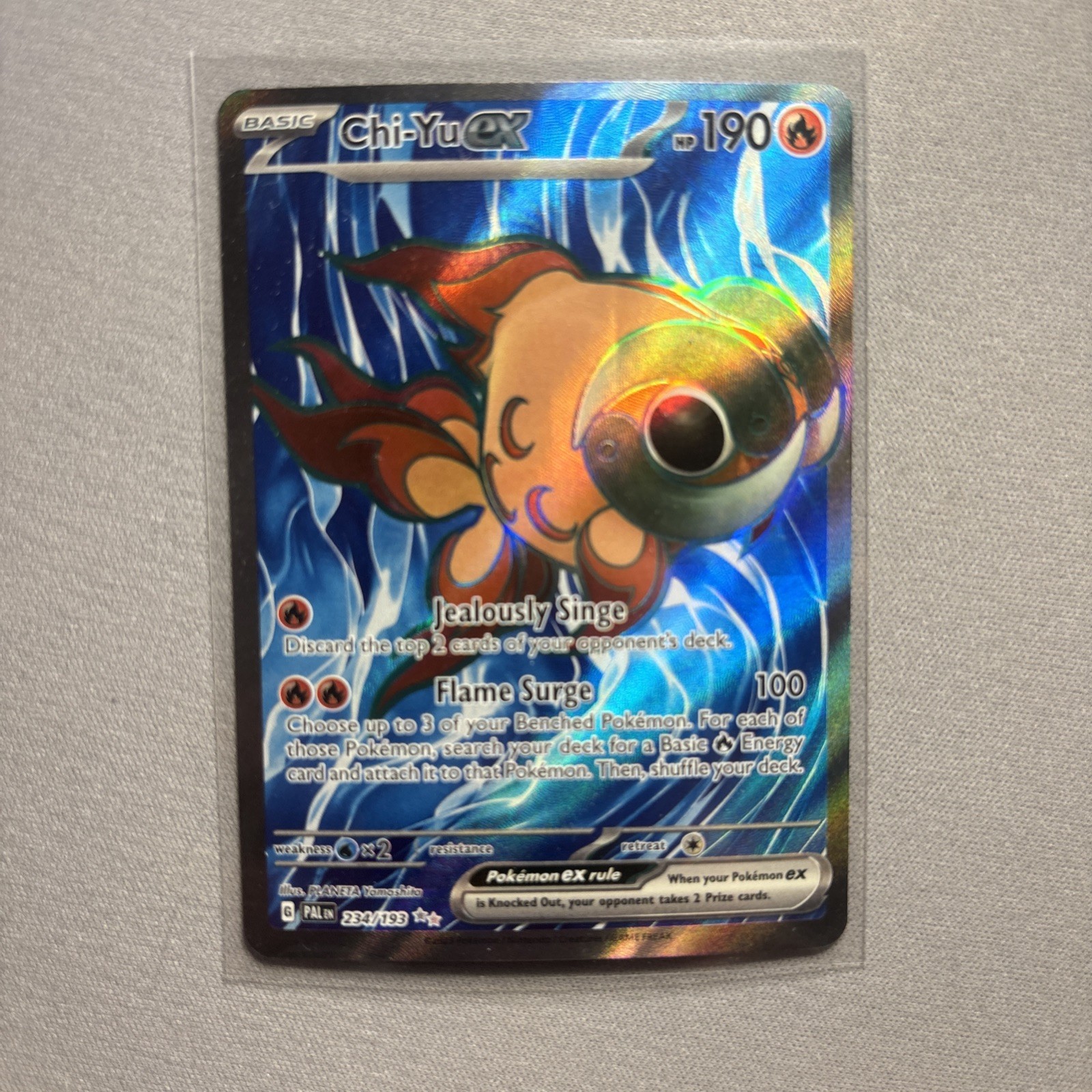 Chi-Yu ex 234/193 Sv02: Paldea Evolved Holo
