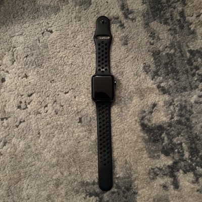 Apple Watch Nike+ 42mm Space Gray Aluminium Case with Anthracite/Black Nike Spor