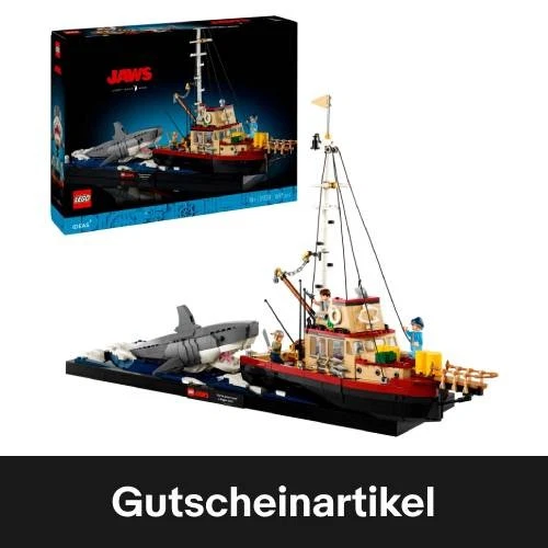 LEGO 21350 Ideas Der weiße Hai, Konstruktionsspielzeug
