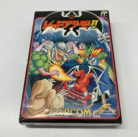 Tested BOXED RED ARREMER II 2 Gargoyle's Quest Famicom FC NES CAPCOM Japan