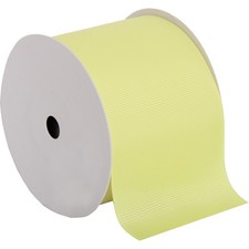Grosgrain Ribbon Roll Pale Yellow 2-1/4 Inch 10 Yards Solid Color Bows Crafts