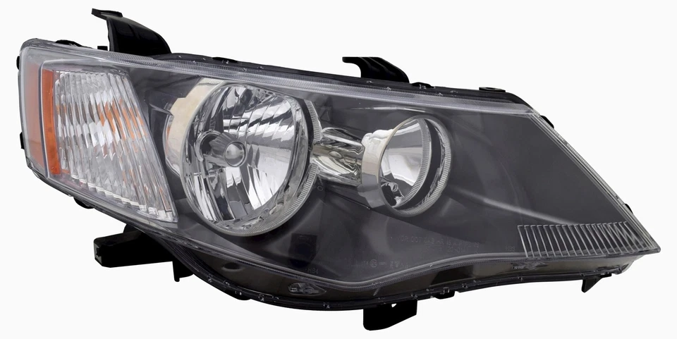 Scheinwerfer rechts für Mitsubishi Outlander 2 II CW Xenon D2R HB3 Schwarz Motor