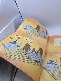 LEGO 1990s Wild Western SHERIFF Sign Light Gray 6755 Windows  Door Instructions 