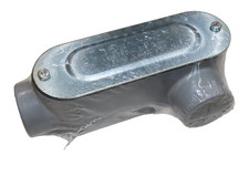 Topaz LL2CG Rigid Conduit Bodies With Cover 3/4" (Pack of 10)