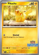 Pikachu Illustration Contest 2024 214 Prices | Pikachu