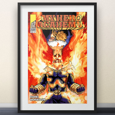 My Hero Academia Volume 21 Cover Art Print   11x17'' Anime Poster   Season 8 jump