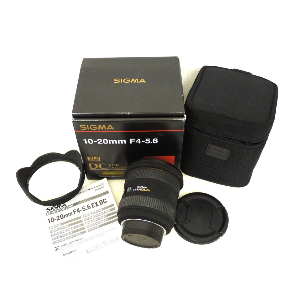 Lente zoom gran angular Nikon DSLR Sigma 10-20 mm 1:4-5,6 EX DC HSM SLD Foto 2 de 4