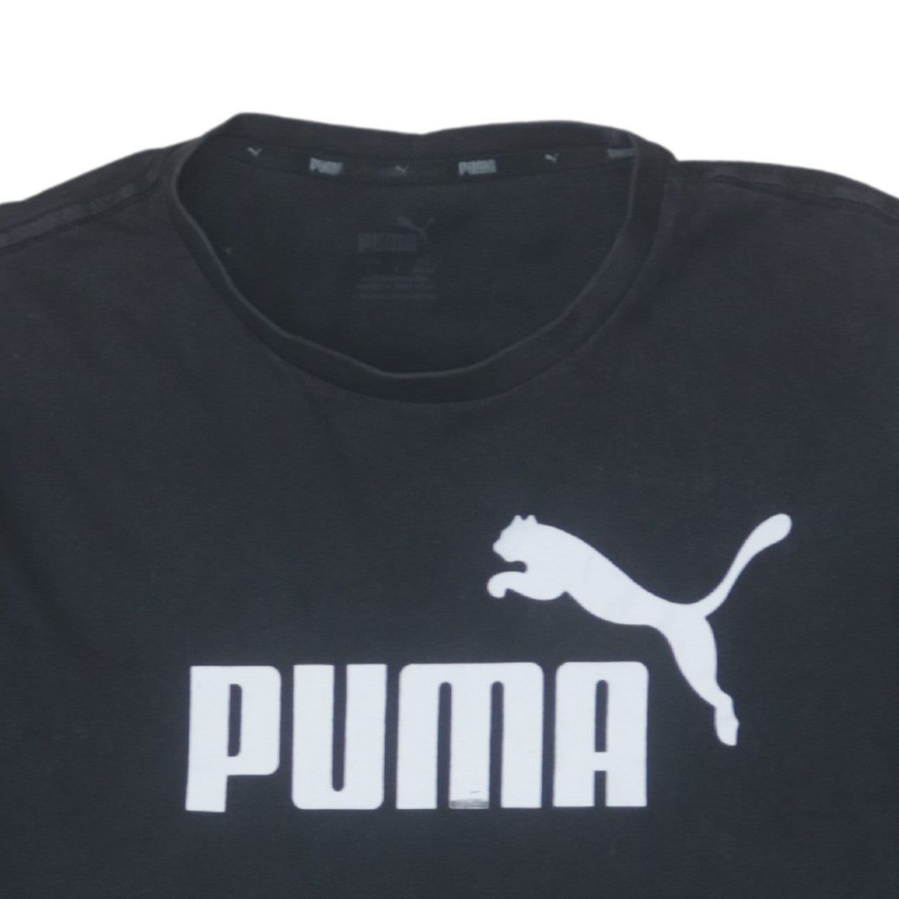 Puma Black T-Shirt Mens S image 3