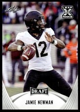 2021 Leaf Draft Jamie Newman Wake Forest Demon Deacons #11