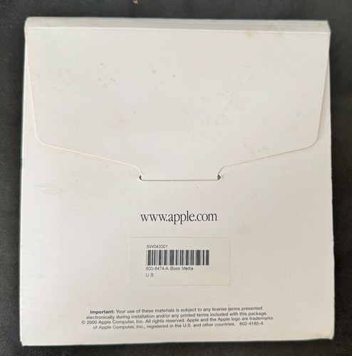 Operating System Plus Restore Disks for iBook 691-2926-A Apple Macintosh - Picture 3 of 3
